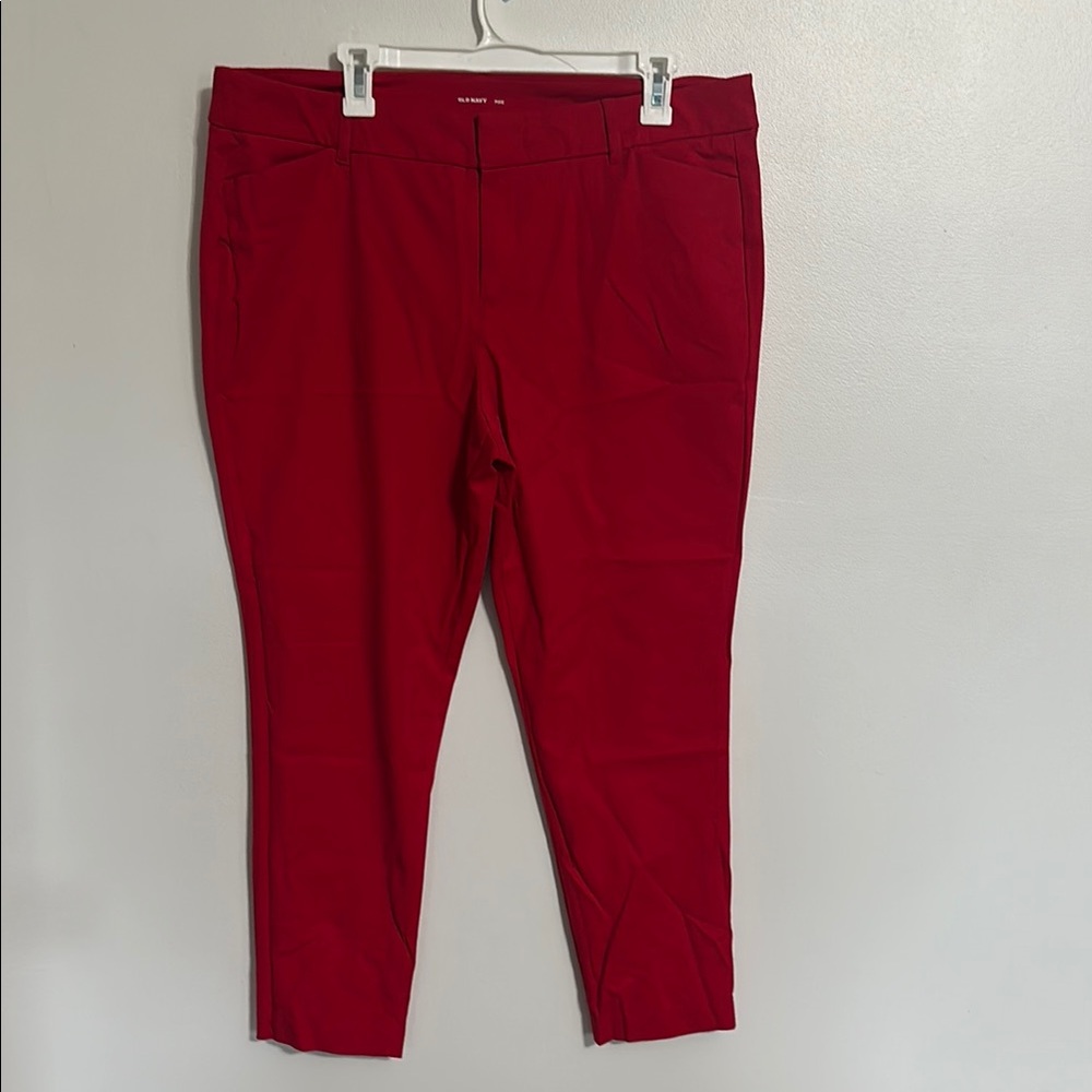 Women's Red pixie pants by Old Navy